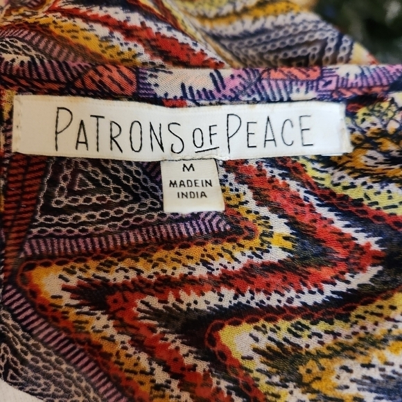 Patrons of Peace Printed Maxi Dress - Picture 6 of 6